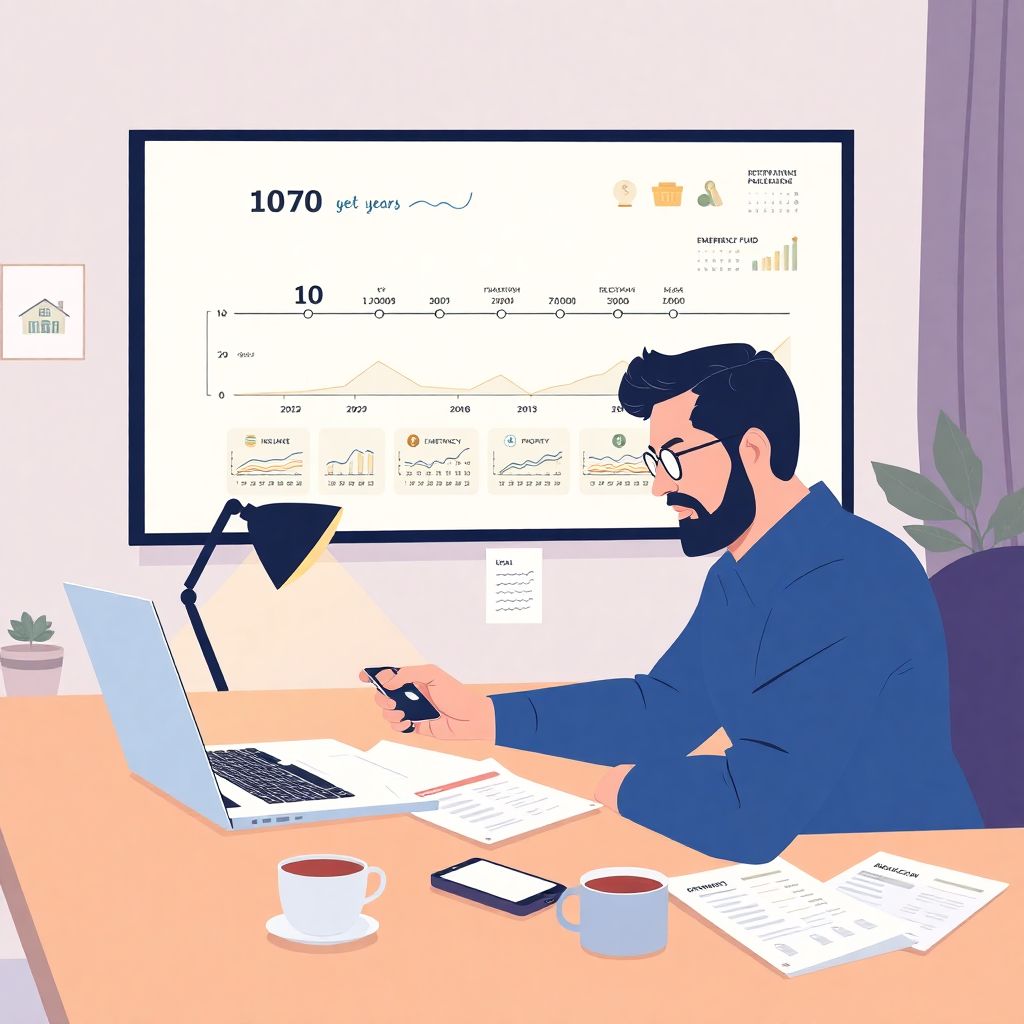 Личный финансовый план на 10 лет для занятых людей: поэтапная инструкция