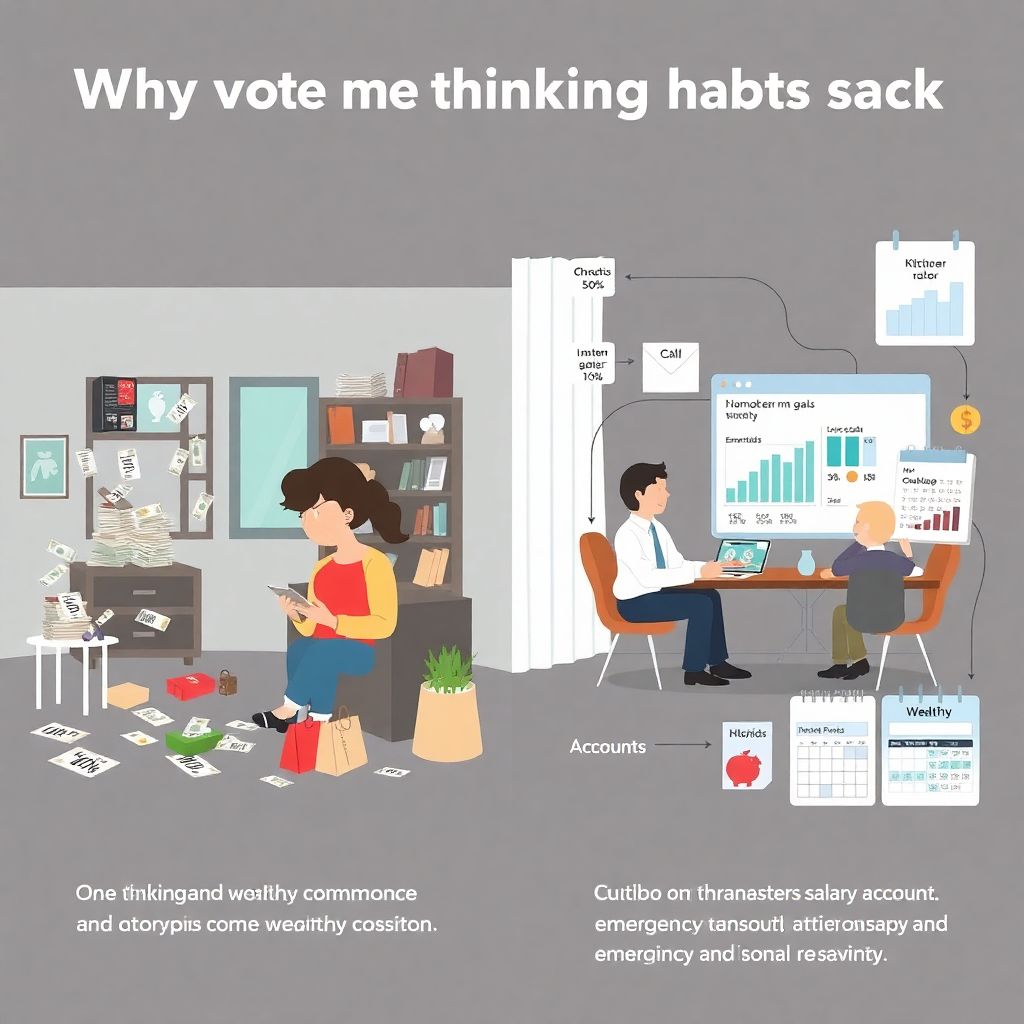 Финансовые привычки обеспеченных людей и тех, кто живет от зарплаты до зарплаты