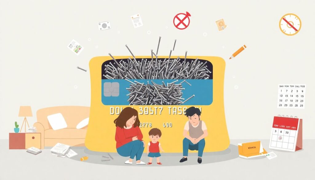 Топ ошибок в семейном бюджете и как их избежать - иллюстрация