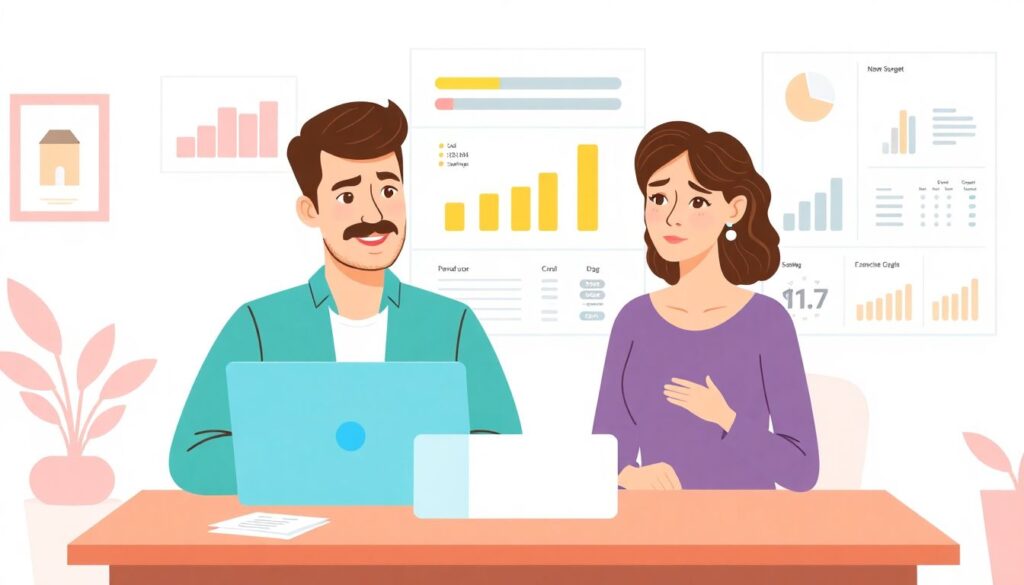 Семейный бюджет 360°: как договориться о деньгах в паре и избежать финансовых конфликтов - иллюстрация